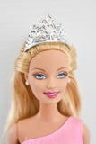 Barbie Rescue - Blonde Curls Pink Glamour Dress