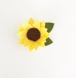 Sunflower Hair Bloom - Headband or Clip
