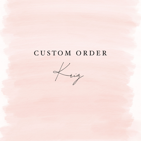 Custom Order Kriz