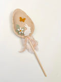 Easter Wand - Egg with Meadow Bunny