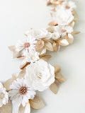 ‘Alaska Rose’ Flower Garland / Milestone Garland