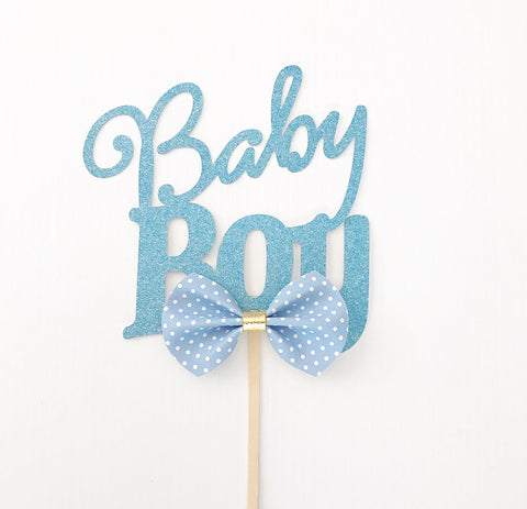 Mr Onederful Cake Topper  Blue Glitter Cake Topper Bow Tie  First  Birthday Boy Baby Shower Party Cake Decor Happy 1st Birthday Party  Decoration Supplies  Amazonae Grocery