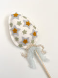 Easter Wand - Egg with White Stars