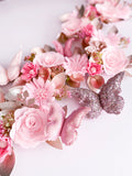 ‘Fairy Floss’ Luxe Felt Flower Garland / Milestone Garland