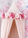 ‘Pinky Promise’ Metallic Luxe Felt Flower Garland / Milestone Garland