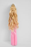 Barbie Rescue - Blonde Curls Pink Glamour Dress