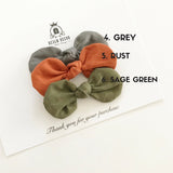 Single Fabric Bow Knots - Various Colours