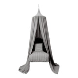 Grey Organic Cotton Canopy ~ Little Dreamer Interiors