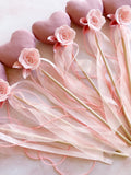 Pink Luxe Heart Wands