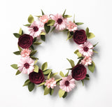 ‘Berry Delight’ Felt Flower Garland / Milestone Garland