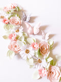 Pastel Dream Felt Flower Garland / Milestone Garland