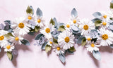 Daisy Felt Flower Garland / Milestone Garland