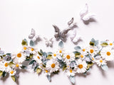Daisy Felt Flower Garland / Milestone Garland