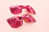 ‘Barbie Glitter Pink’ Bow - Headband or Clip