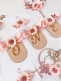 High Chair Banner - Rose Gold Luxe
