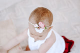 Candy Cane Bloom Headband or Clip
