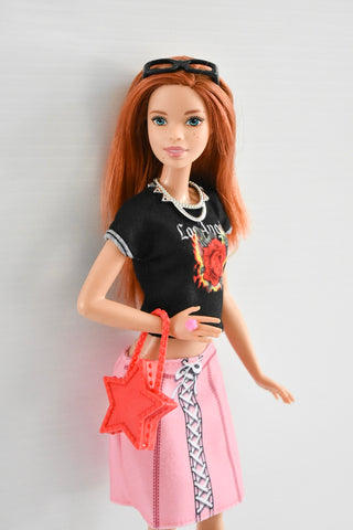 Barbie Rescue - Red Hair Genuine Barbie Fashion Outfit