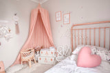 Dusty Pink Organic Cotton Canopy ~ Little Dreamer Interiors